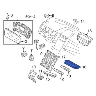 Ford OE - HVAC Temperature Control Panel