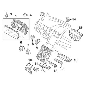 Ford OE - Instrument Panel - Cluster & Switches