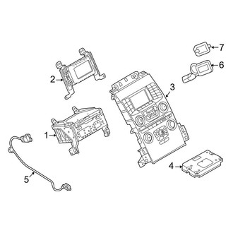 Ford OE - Instrument Panel - Sound System (Receiver Interface #2)