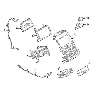 Ford OE - Instrument Panel - Sound System (Receiver Interface #3)
