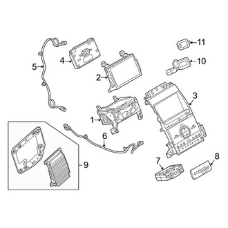 Ford OE - Instrument Panel - Sound System (Receiver Interface #4)