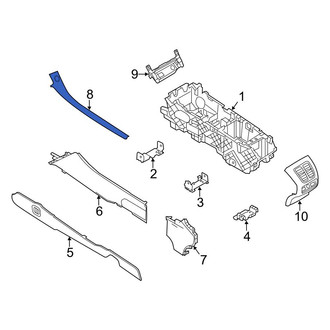 Ford OE - Left Console Trim Panel