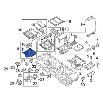 Ford OE - Console Cup Holder