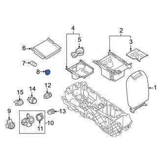 Ford OE - 12 Volt Accessory Power Outlet Cover