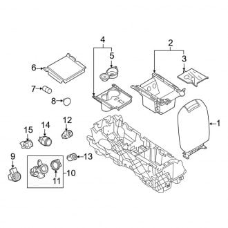 2016 Ford Taurus Center Consoles & Parts | CARiD