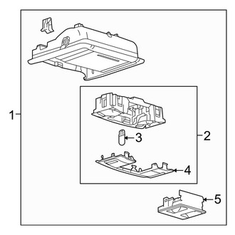 Ford OE - Overhead Console