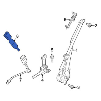 Ford OE - Front Seat Belt Extension