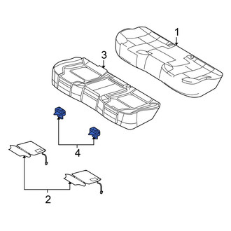 Ford OE - Seat Frame Bracket