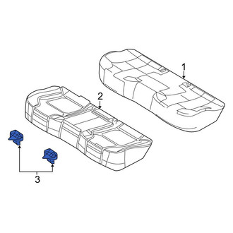 Ford OE - Seat Frame Bracket