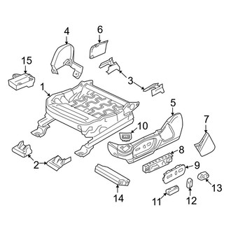 Ford OE - Seats & Tracks - Tracks & Components (Driver Seat)