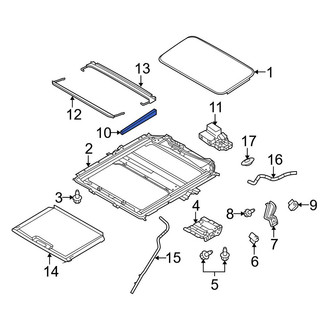 Ford OE - Sunroof Cover