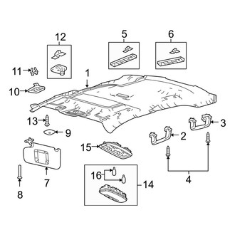 Ford OE - Roof - Interior Trim