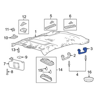 Ford OE - Rear Interior Grab Bar