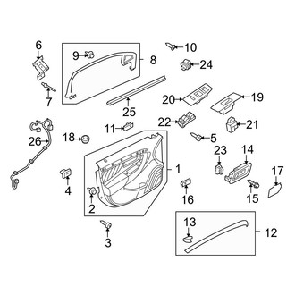 Ford OE - Front Door - Interior Trim