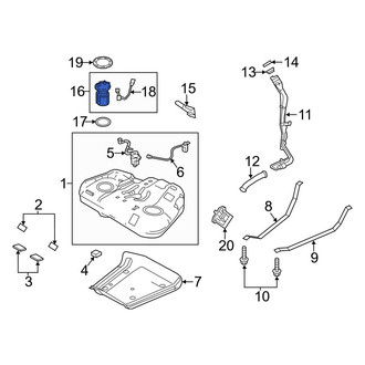 Ford OE - Fuel Pump and Sender Assembly