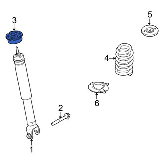 Ford OE - Upper Suspension Shock Absorber Mount Insulator