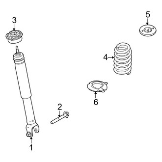 Ford OE - Rear Suspension - Shocks & Components (FWD)