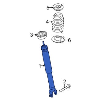 Ford OE - Rear Suspension Shock Absorber