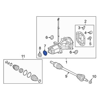 Ford OE - Rear Differential Pinion Seal