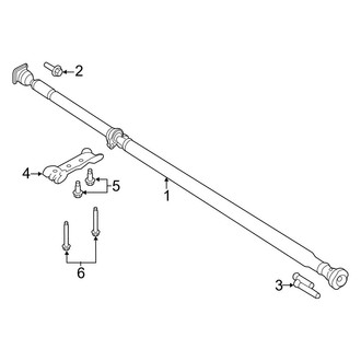 Ford OE - Rear Suspension - Drive Shaft (AWD)