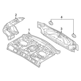 Ford OE - Rear Body & Floor - Rear Body