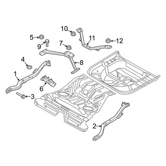Ford OE - Rear Body & Floor - Supports