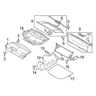 Ford OE - Rear Body & Floor - Interior Trim