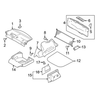 Ford OE - Rear Body & Floor - Interior Trim