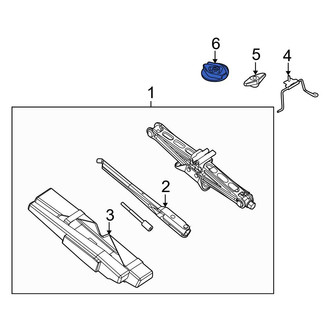 Ford OE - Spare Tire Nut