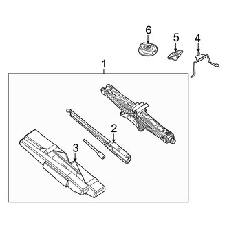 Ford OE - Rear Body & Floor - Jack & Components