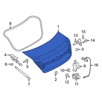 Ford OE - Rear Deck Lid