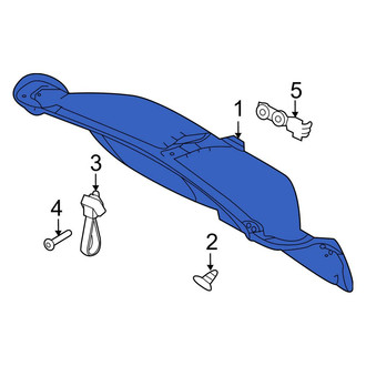 Ford OE - Rear Deck Lid Trim