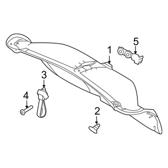 Ford OE - Trunk Lid - Interior Trim