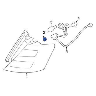 Ford OE - Tail Light Nut