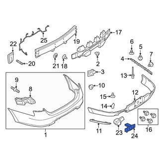 Ford OE - Parking Aid Sensor Bracket