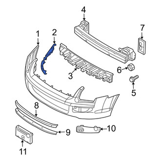 Ford OE - Front Left Bumper Cover Reinforcement