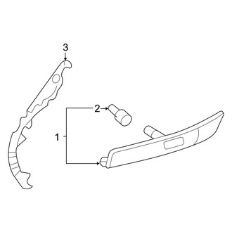 Ford OE - Front Lamps - Side Marker Lamps