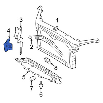 Ford OE - Front Left Radiator Support Baffle