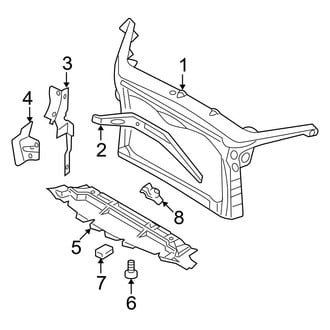 Ford OE - Radiator Support
