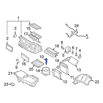 Ford OE - Cabin Air Temperature Sensor
