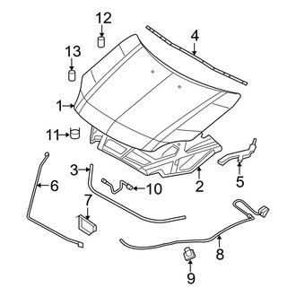 Ford OE - Hood & Components