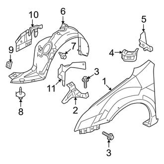 Ford OE - Fender & Components
