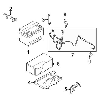 Ford OE - Electrical - Battery (2.3L)