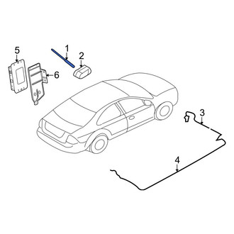 Ford OE - Radio Antenna Mast