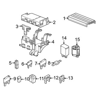 Ford OE - Electrical - Fuse & Relay (Engine Compartment)