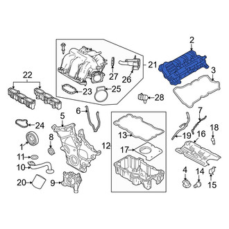 Ford OE - Right Engine Valve Cover