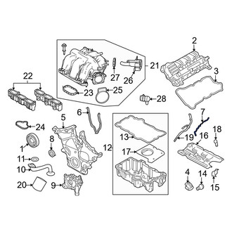 Ford OE - Right Engine Timing Cover Gasket