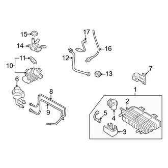 Ford OE - Emission System - Emission Components (3.0L)
