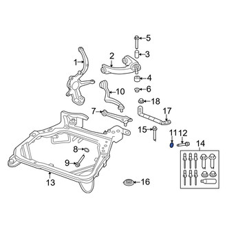 Ford OE - Suspension Control Arm Washer