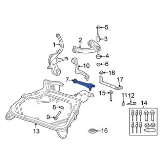 Ford OE - Rear Right Lower Suspension Control Arm